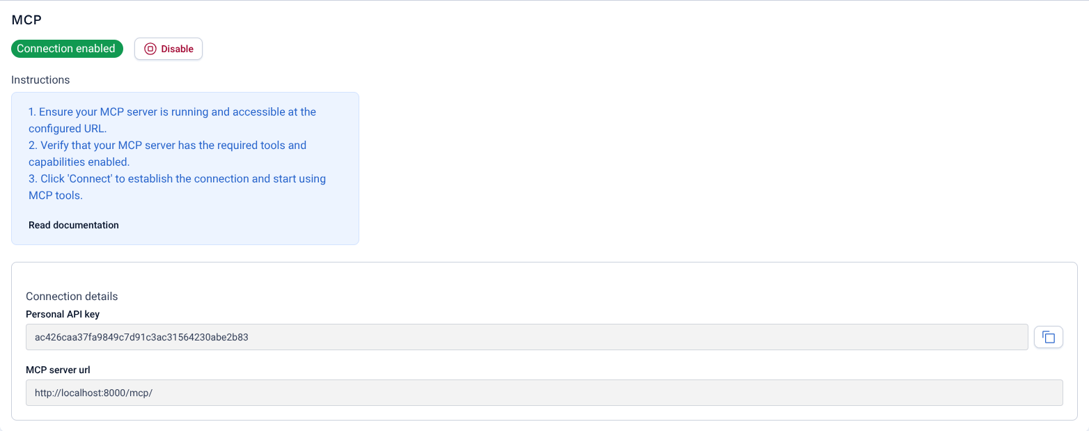 Get your Personal APIKEY