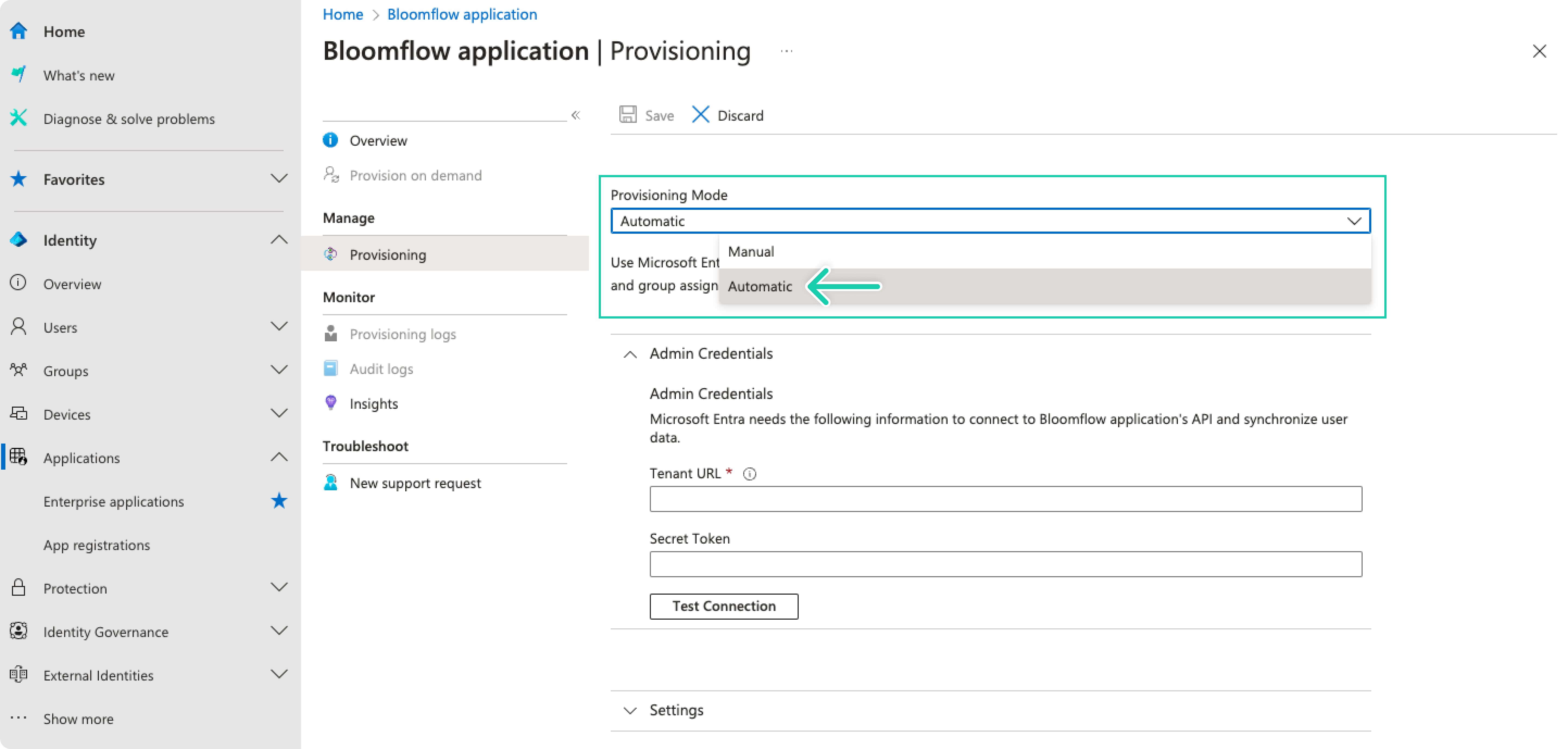 select provision